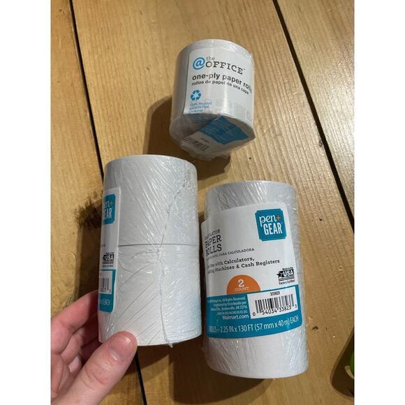 CASIO HR-100TM 12 Digits Tax & Exchange Printing Calculator +5 extra paper rolls - Picture 2 of 3